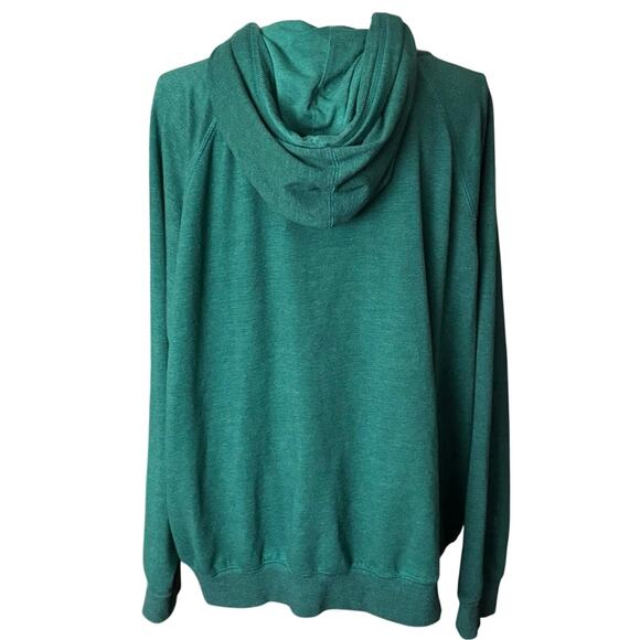 Torrid Super Soft fleece hoodie full zip green with pockets plus 3x torrid 3 - Picture 7 of 13